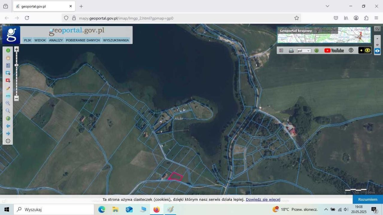 Działka rekreacyjna Orzechowo. Zdjęcie 4