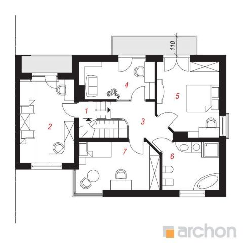 dom wolnostojący, 5 pokoi Bydgoszcz Miedzyń, ul. Leszczyna. Zdjęcie 7