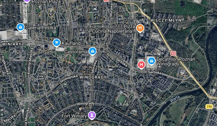 Mieszkanie 1-pokojowe Poznań Winogrady, os. Pod Lipami