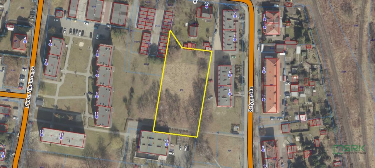 Działka inna Gliwice Śródmieście, ul. Sztygarska. Zdjęcie 1