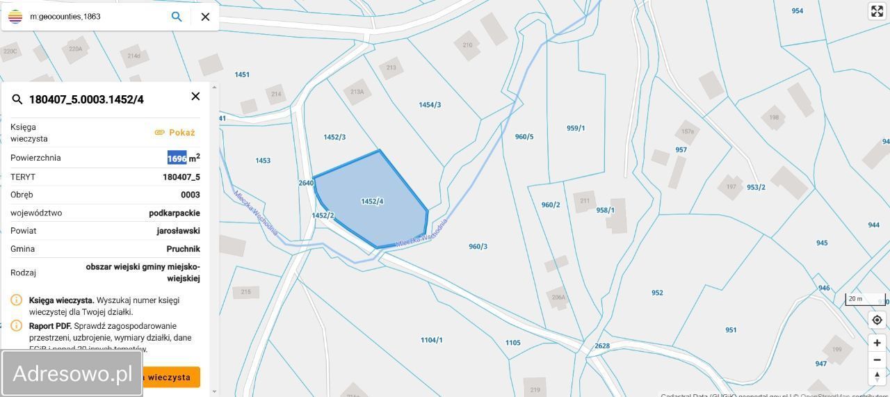 Działka budowlana Kramarzówka. Zdjęcie 4