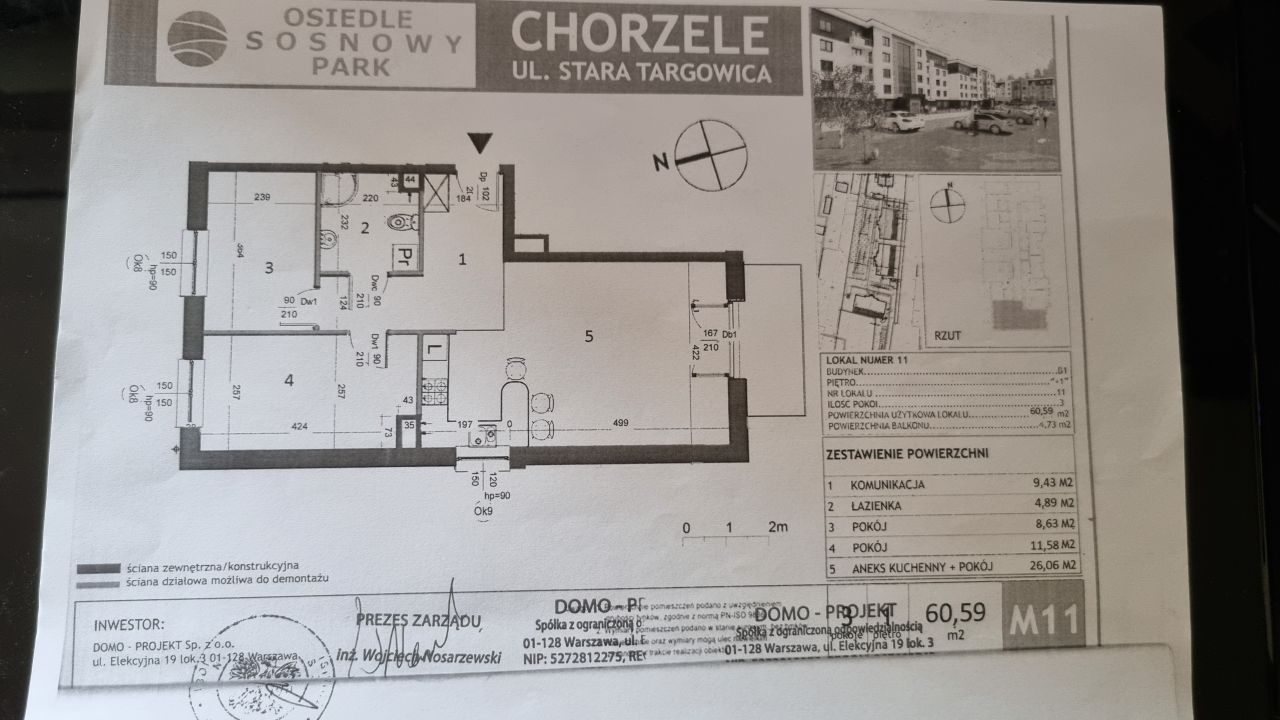 Mieszkanie 3-pokojowe Chorzele Targowica, ul. Stara Targowica. Zdjęcie 20