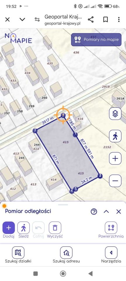 Działka budowlana Zamch. Zdjęcie 2