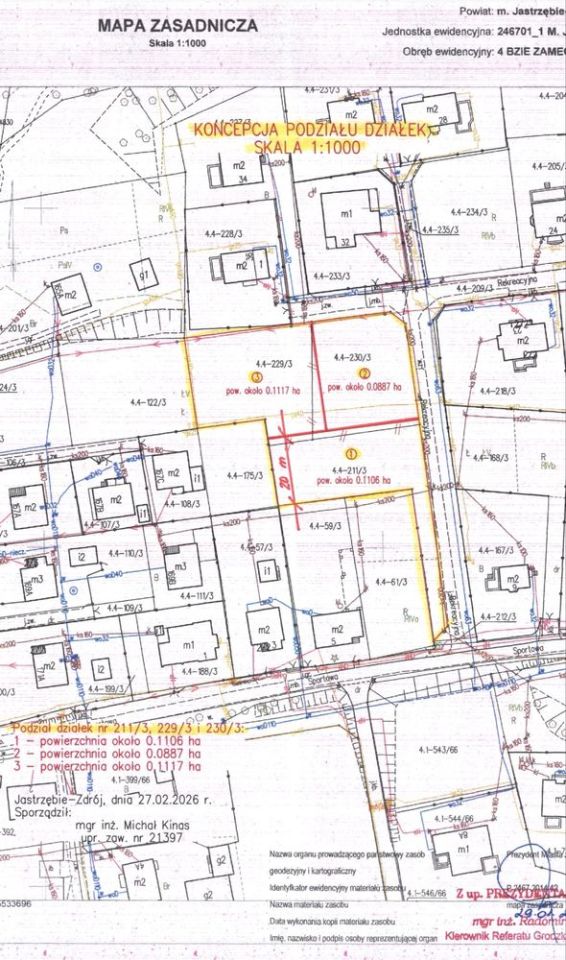 Działka budowlana Jastrzębie-Zdrój, ul. Rekreacyjna. Zdjęcie 1