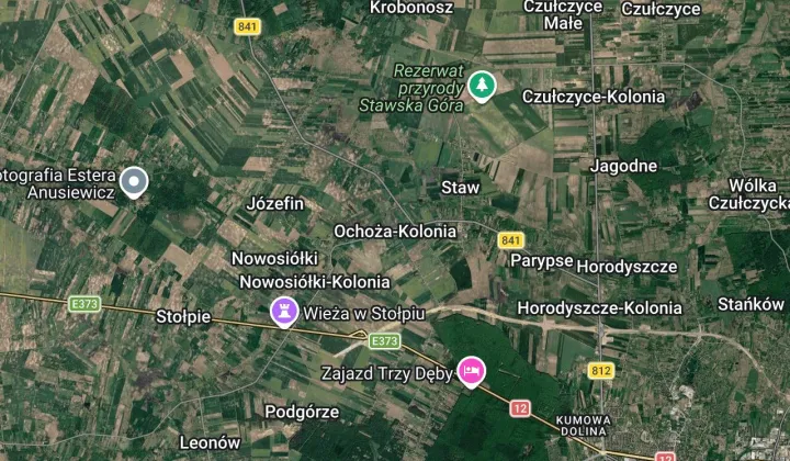 Działka budowlana Ochoża-Kolonia