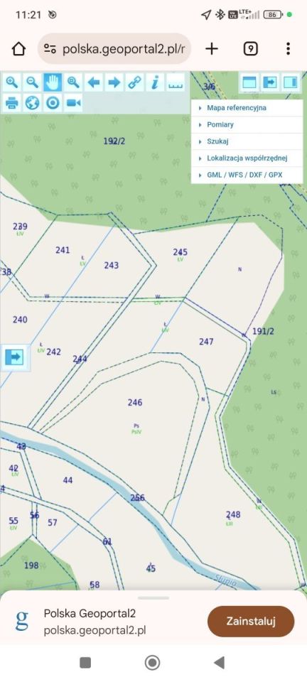 Działka rolna Lubuń. Zdjęcie 2