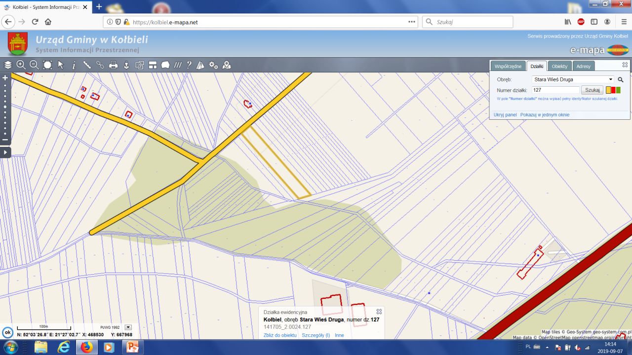 Działka rolno-budowlana Stara Wieś Druga. Zdjęcie 3