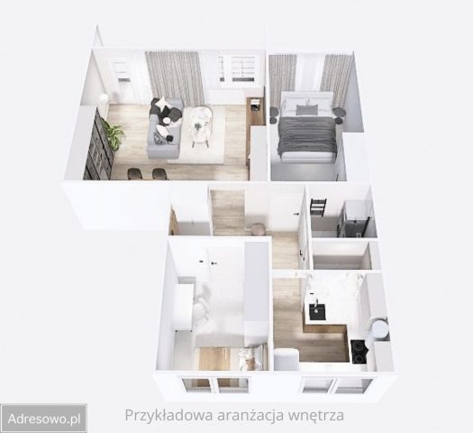 Mieszkanie 3-pokojowe Wieruszów, os. Fabryczna. Zdjęcie 1