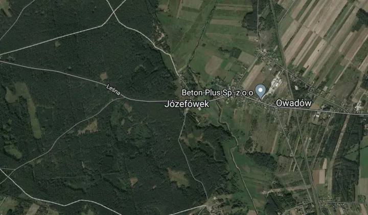 Działka rolna Józefówek