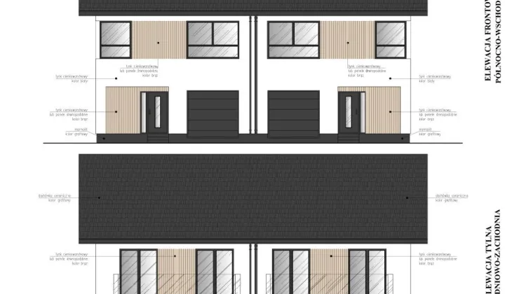 bliźniak, 5 pokoi Marynino