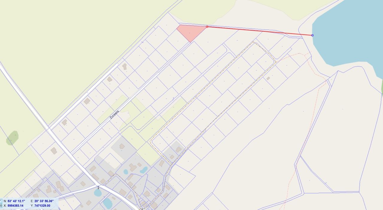 Działka budowlana Trękus. Zdjęcie 2