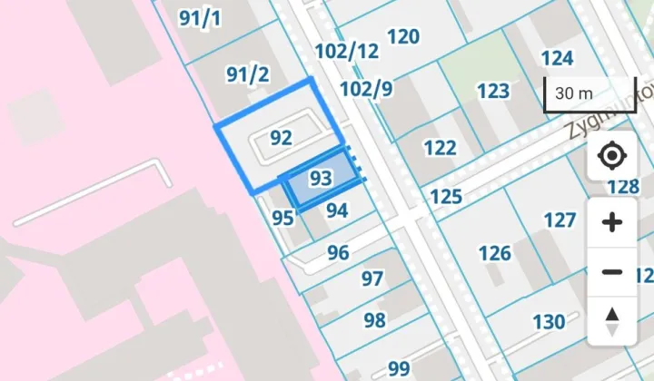 Działka budowlana Łódź Górna, ul. Krakusa