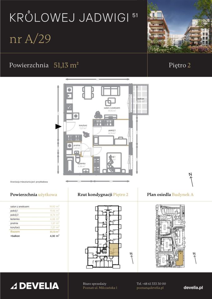 Mieszkanie 3-pokojowe Poznań, ul. Królowej Jadwigi. Zdjęcie 7