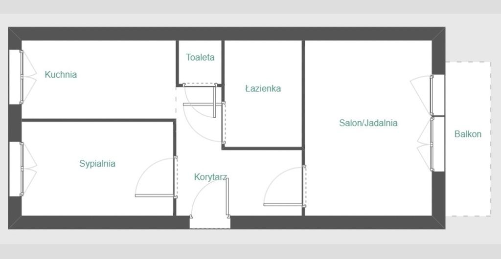 Mieszkanie 2-pokojowe Łódź Retkinia, ul. Maratońska. Zdjęcie 8