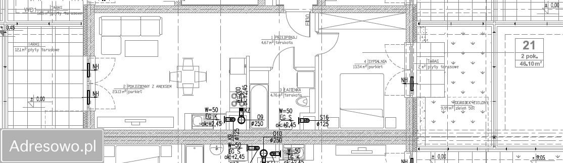 Mieszkanie 2-pokojowe Kraków Podgórze, ul. Zabłocie. Zdjęcie 6