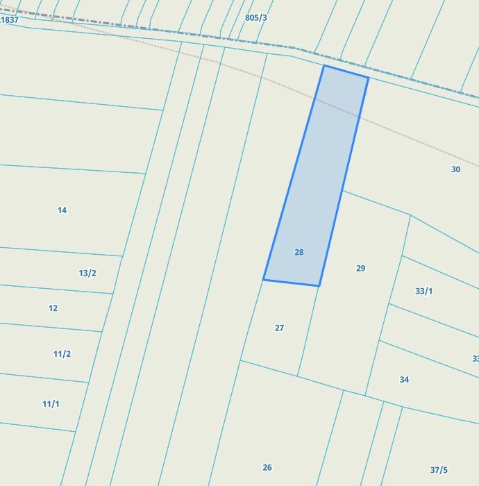 Działka leśna Hucisko Kwaśniowskie. Zdjęcie 2