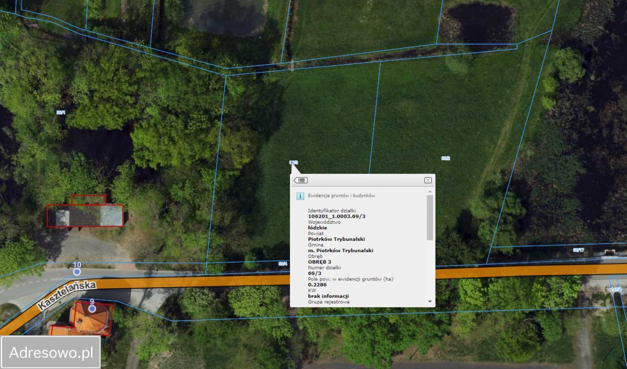 Działka budowlana Piotrków Trybunalski, ul. Kasztelańska. Zdjęcie 4