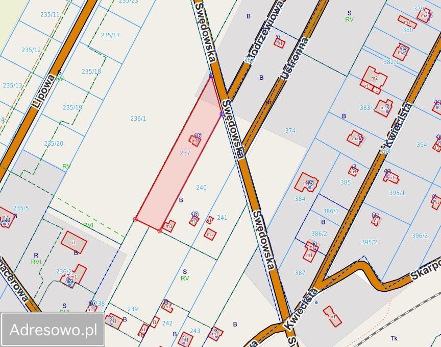 Działka rekreacyjna Anielin Swędowski, ul. Swędowska. Zdjęcie 6