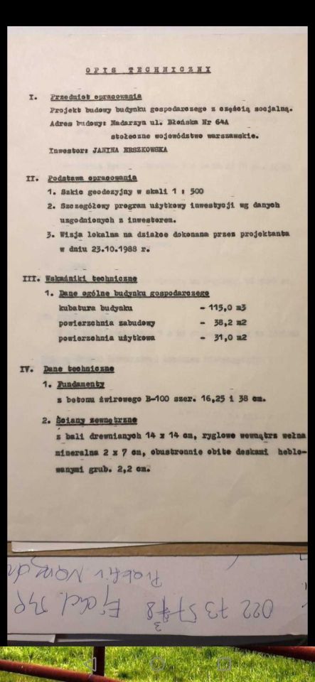 Działka rekreacyjna Nadarzyn, ul. Błońska. Zdjęcie 4