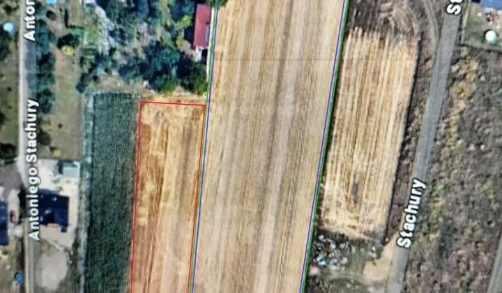 Działka budowlana Gierałtowice, ul. Stachury