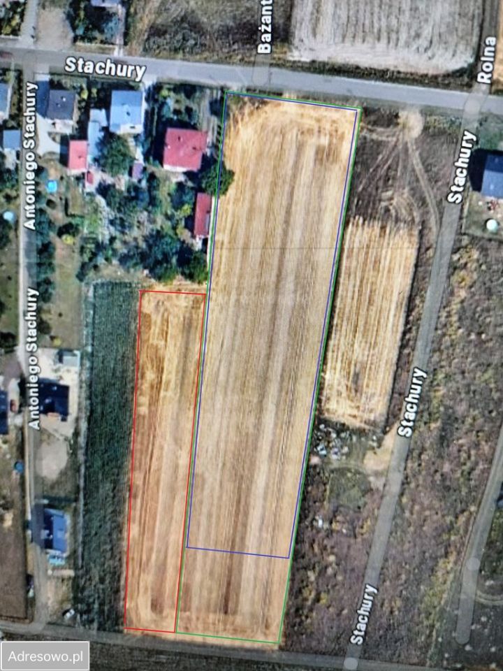 Działka budowlana Gierałtowice, ul. Stachury. Zdjęcie 1