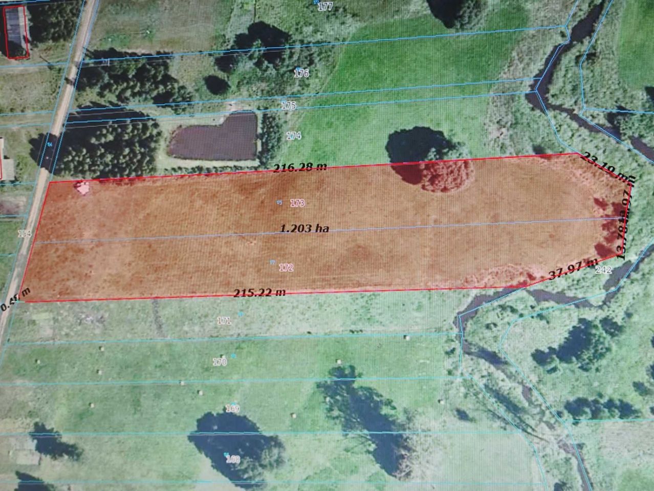 Działka rolna Miękisze