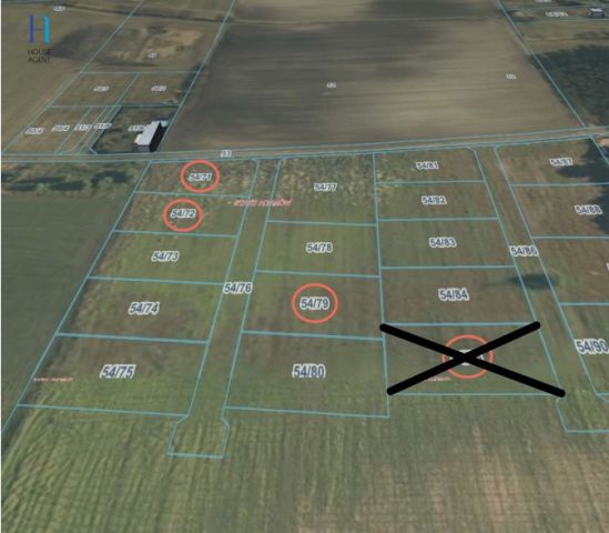 Działka budowlana Stary Adamów, ul. Działkowa. Zdjęcie 10