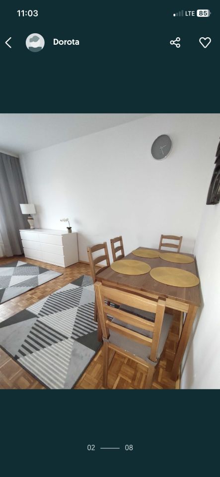 Mieszkanie 2-pokojowe Warszawa Mokotów, ul. Marsylska