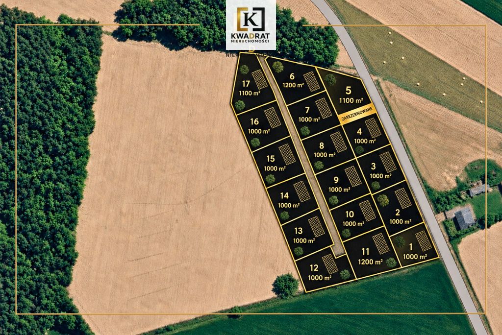 Działka budowlana Kamionka. Zdjęcie 2