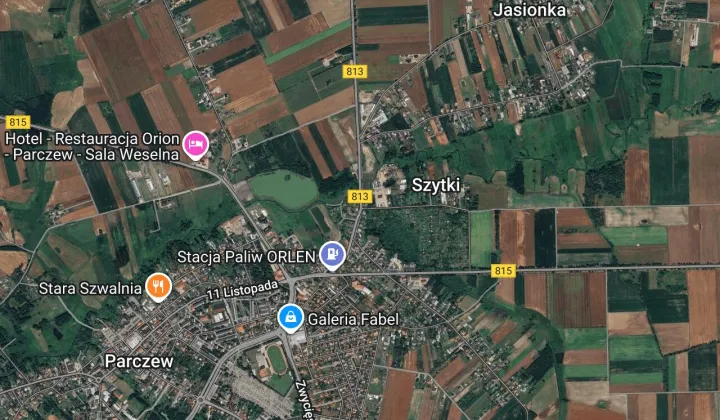 Działka budowlana Parczew, ul. 1 Maja