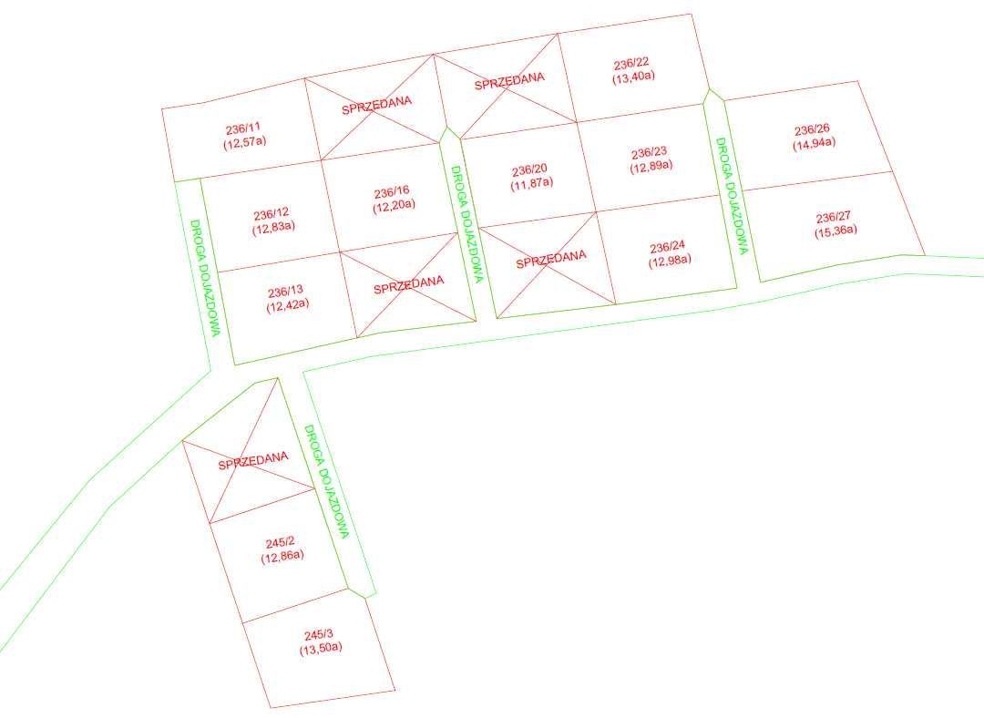 Działka budowlana Krzeszów. Zdjęcie 2