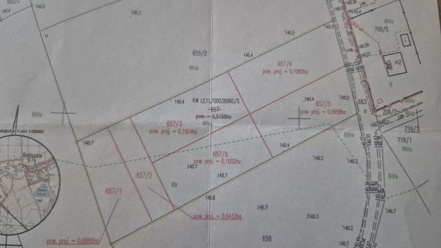 Działka budowlana Goliszów. Zdjęcie 1