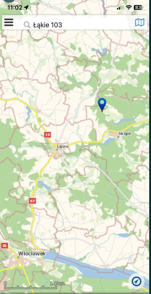 Działka rolna Łąkie, ul. Podstawowa. Zdjęcie 7