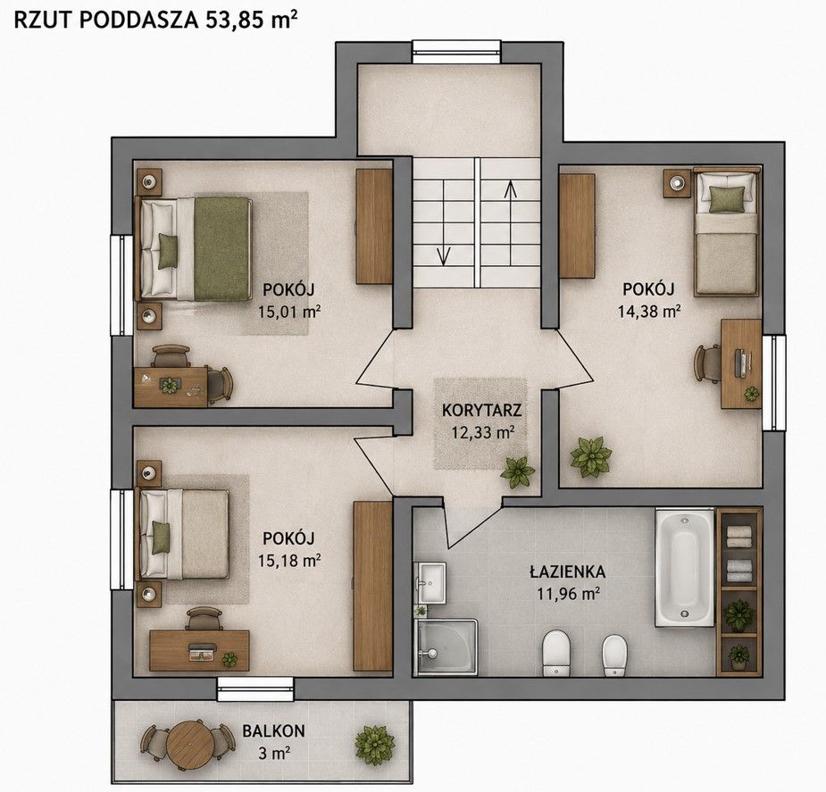 dom wolnostojący, 6 pokoi Werbkowice, ul. Bolesława Prusa. Zdjęcie 4