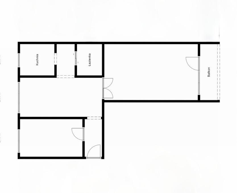Warszawa Wola, ul. Mikołaja Wierzynka Mieszkanie - 3 pokoje - 48 m² - 3 piętro