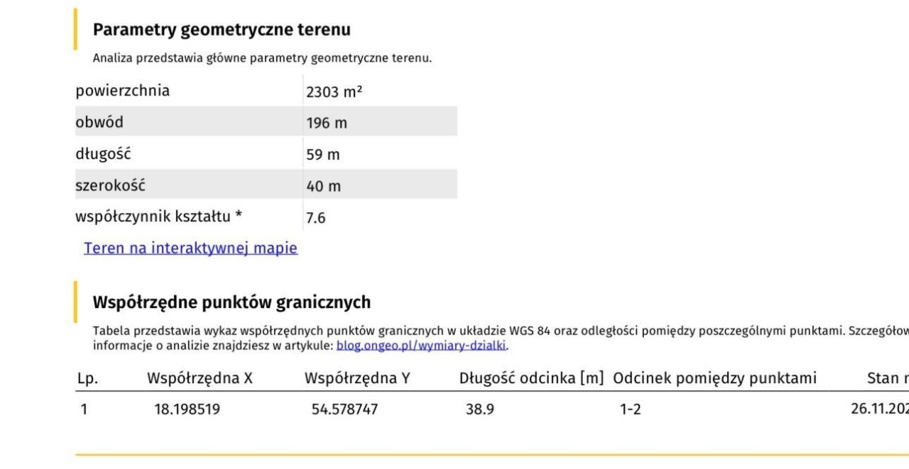 Działka budowlana Gowino. Zdjęcie 3