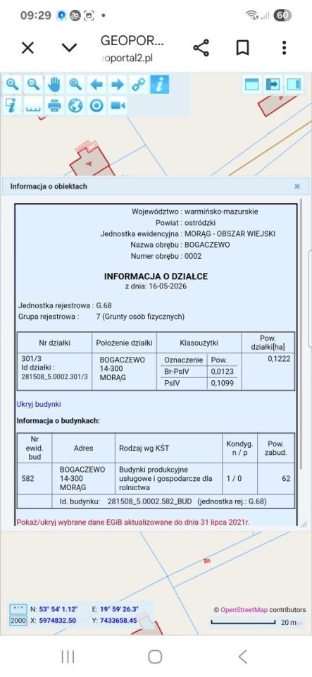 Działka budowlana Bogaczewo. Zdjęcie 7