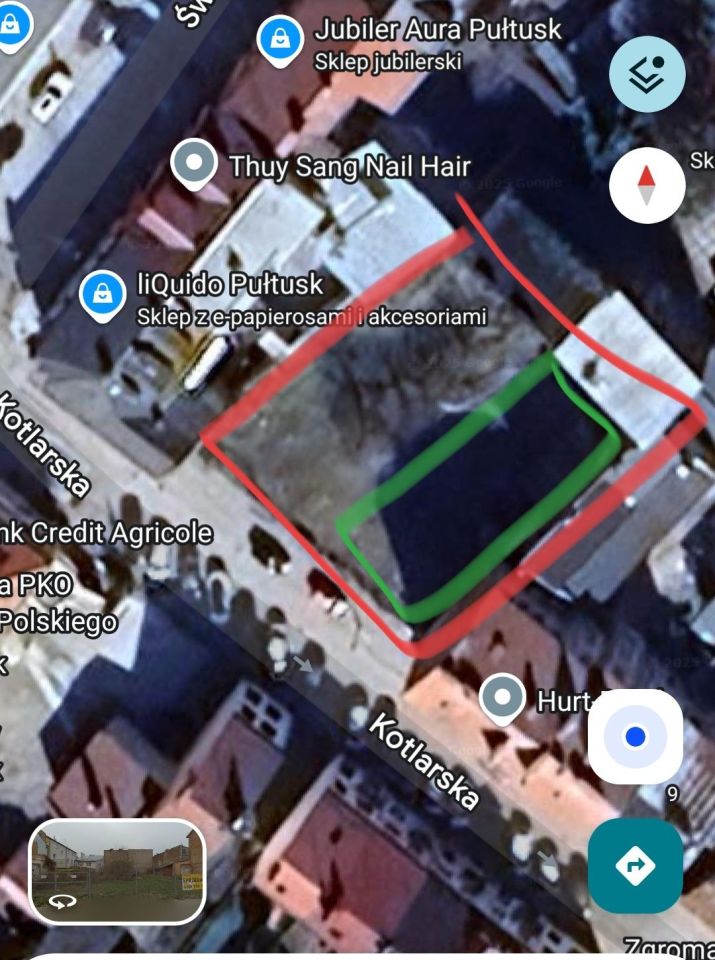 Działka inwestycyjna Pułtusk