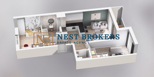 Mieszkanie 3-pokojowe Kraków Podgórze, ul. Walerego Sławka. Zdjęcie 5