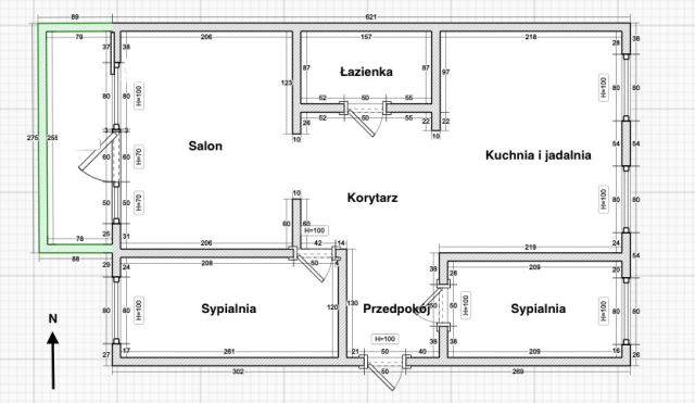 Mieszkanie 3-pokojowe Warszawa Mokotów, ul. Capri. Zdjęcie 9