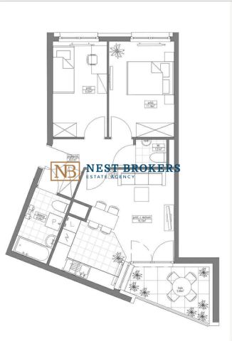Mieszkanie 3-pokojowe Kraków Czyżyny, ul. Bolesława Orlińskiego. Zdjęcie 23