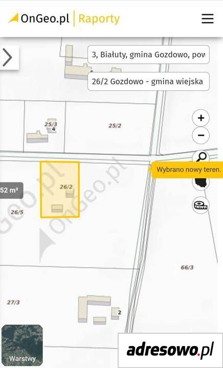 Działka siedliskowa Białuty. Zdjęcie 8