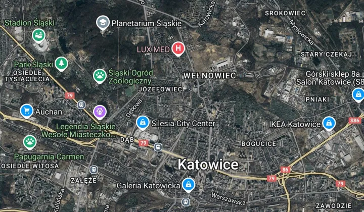 Mieszkanie 2-pokojowe Katowice Koszutka, ul. Słoneczna