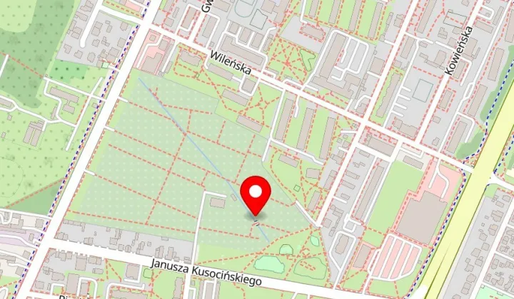 Działka rod Łódź Karolew, ul. Janusza Kusocińskiego