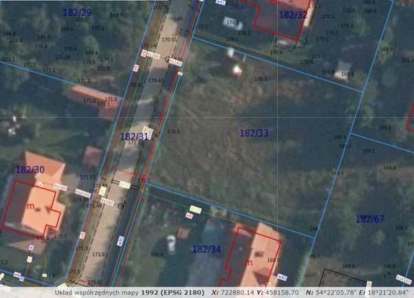 Działka rolno-budowlana Małkowo, ul. Brzozowa