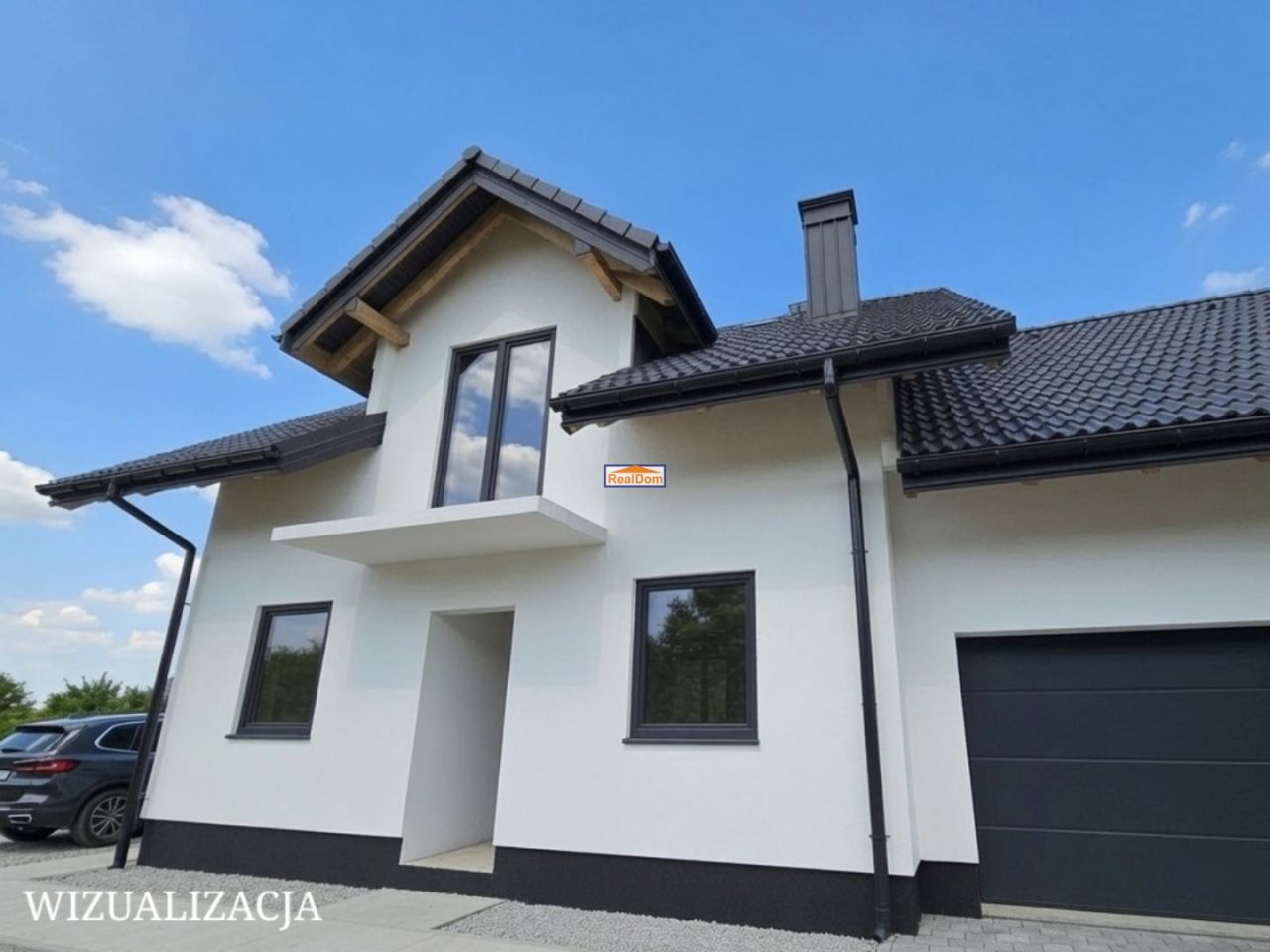 bliźniak, 4 pokoje Wielka Wieś. Zdjęcie 1