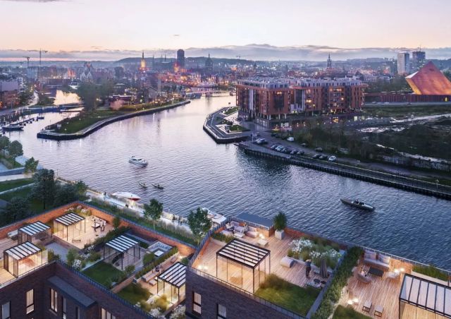 Mieszkanie 2-pokojowe Gdańsk Sienna Grobla, ul. Sienna Grobla. Zdjęcie 2