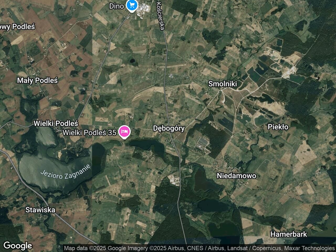 Działka budowlana Dębogóry