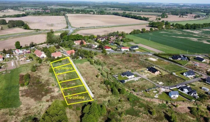 Działka budowlana Miękinia Klęka