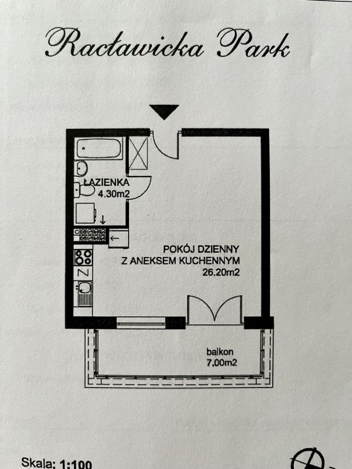 Mieszkanie 1-pokojowe Wrocław Fabryczna. Zdjęcie 8